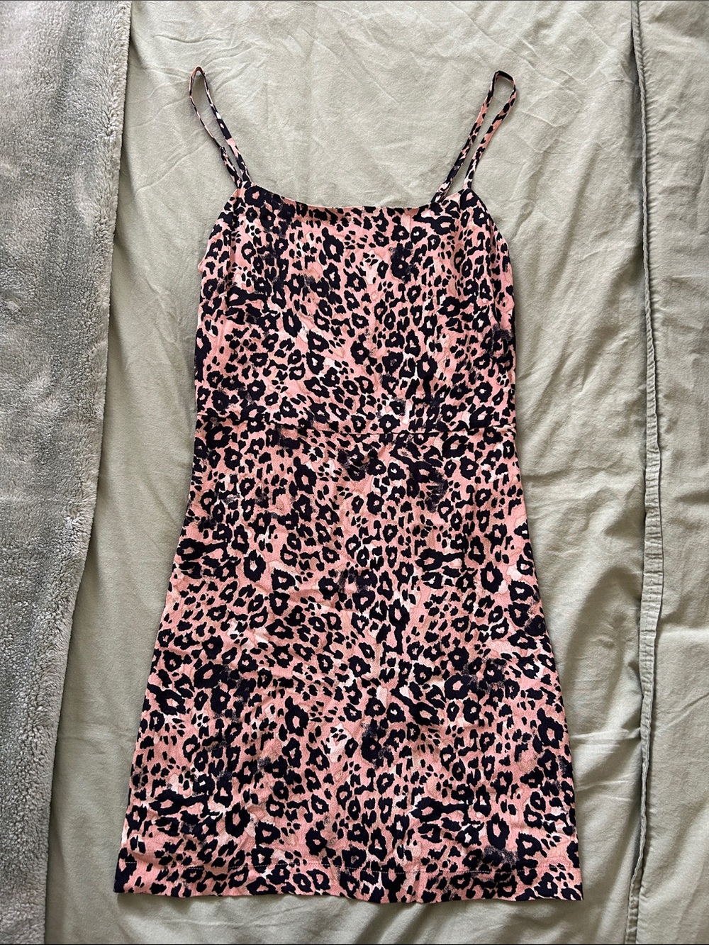Wilfred Leopard Print Slip Dress